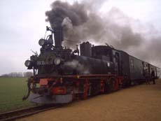 Die Döllnitzbahn unter Dampf
