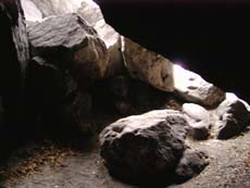 Der erste Raum der Hampelhöhle