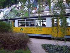 Wagen der Kirnitzschtalbahn