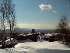 Winteraufnahme vor der Restaurierung