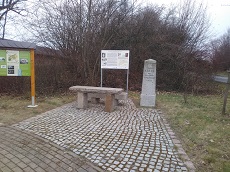 Rastplatz vor der Vermessungsäule